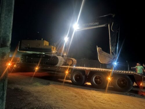 Polícia Civil localiza e recupera retroescavadeira furtada em Niquelândia