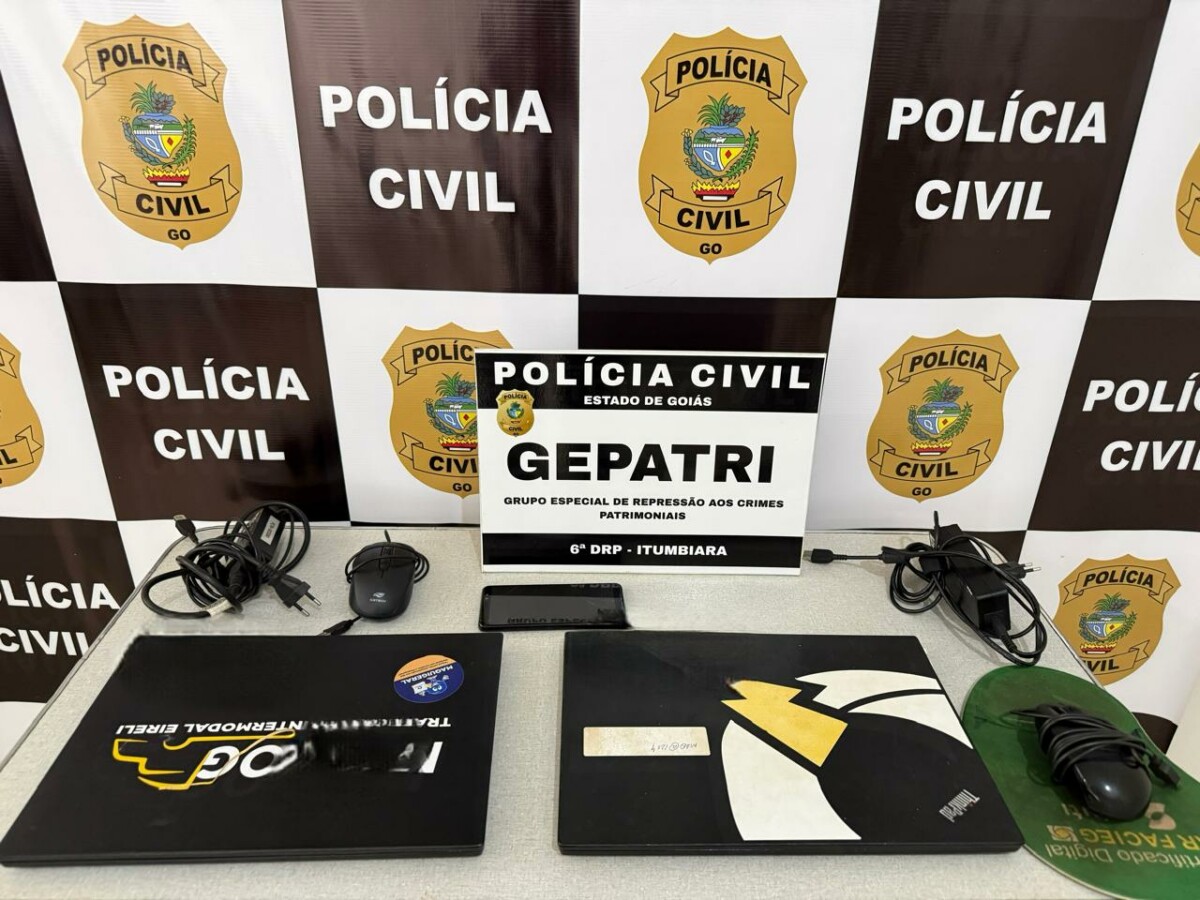 Polícia Civil recupera equipamentos retidos indevidamente por ex funcionários de empresa em Itumbiara