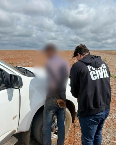 PCGO deflagra operação e prende suspeito de roubo a casal de idosos em Santo Antônio do Descoberto