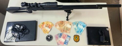 PCGO participa da Operação Nark e apreende drogas e materiais relacionados ao tráfico em Santo Antônio do Descoberto