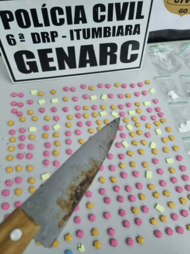 PCGO prende homem que abastecia festas com drogas sintéticas em Itumbiara