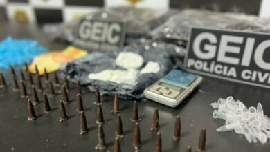 PCGO prende traficante reincidente e desarticula esquema de venda de drogas próximo a escolas e igreja em Luziânia