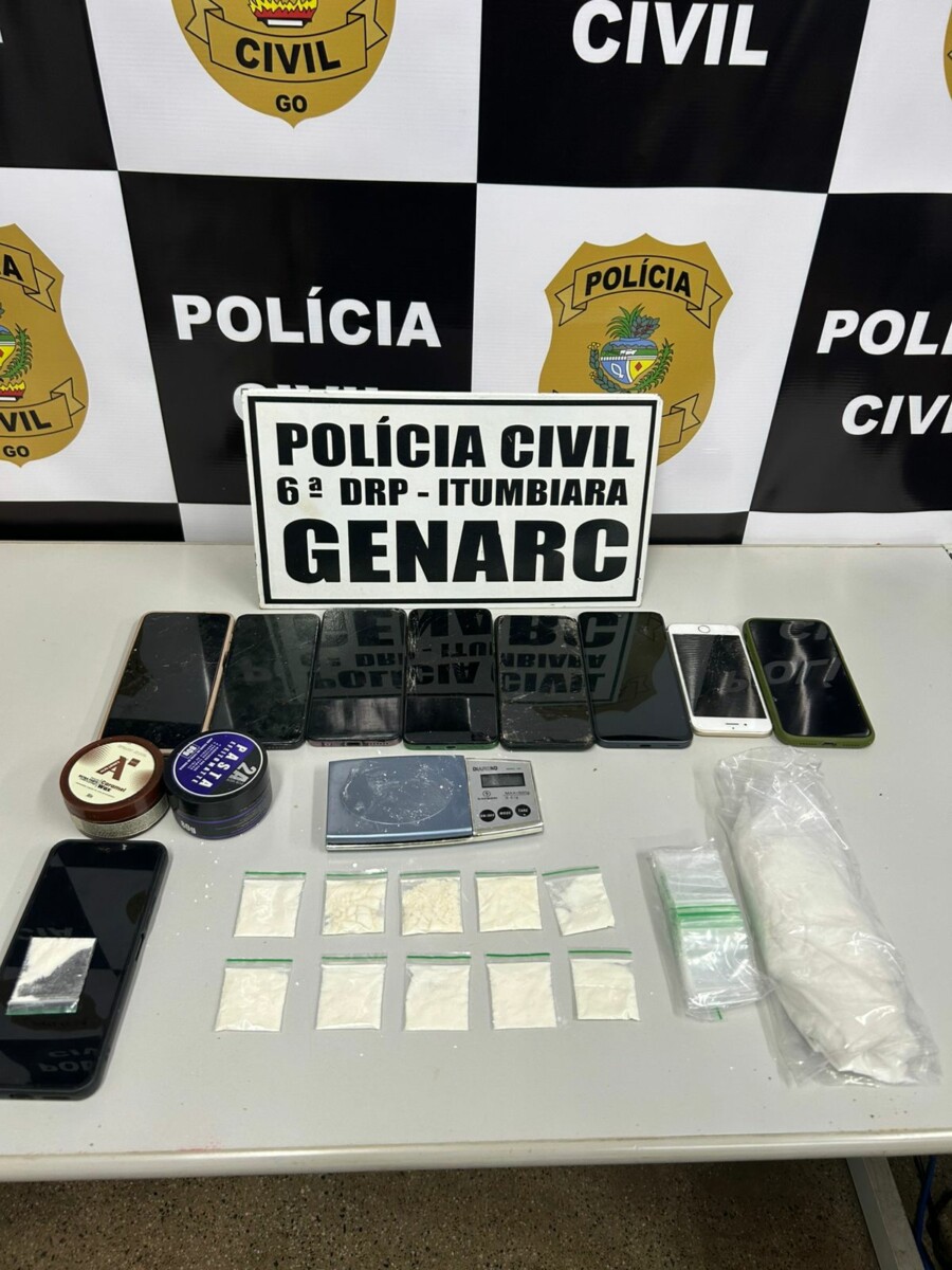 Polícia Civil prende suspeito de manter esquema de “disque drogas” disfarçado de delivery em Itumbiara
