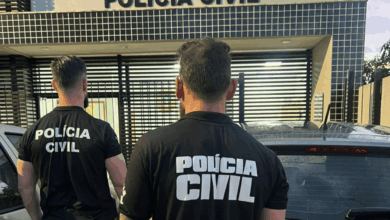 PCGO prende homem em flagrante por diversos crimes no âmbito da Lei Maria da Penha em Águas Lindas