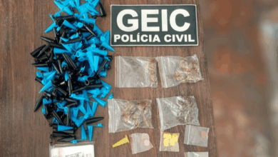 PCGO prende investigados por tráfico e apreende drogas e balança de precisão em Mineiros