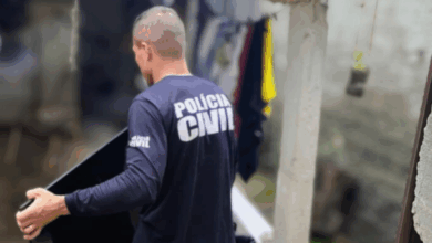 Polícia Civil prende homem por furtar televisão da mãe em Niquelândia