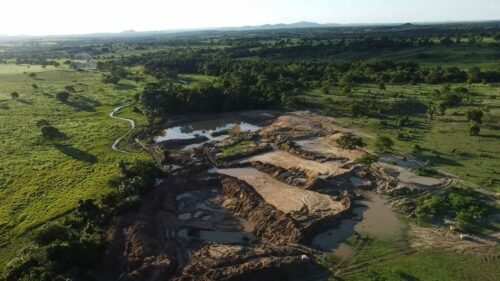 Operação integrada prende quatro pessoas por extração de ouro e outros crimes ambientais em Faina