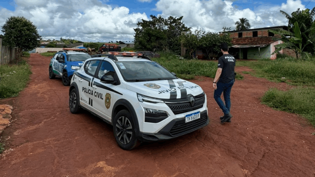 PCGO e PMGO, em ação conjunta, prendem dois suspeitos de roubo em posto de combustível em Turvânia