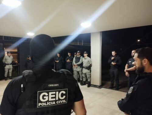 PCGO em operação integrada deflagra operação contra faccionados no Sudoeste goiano