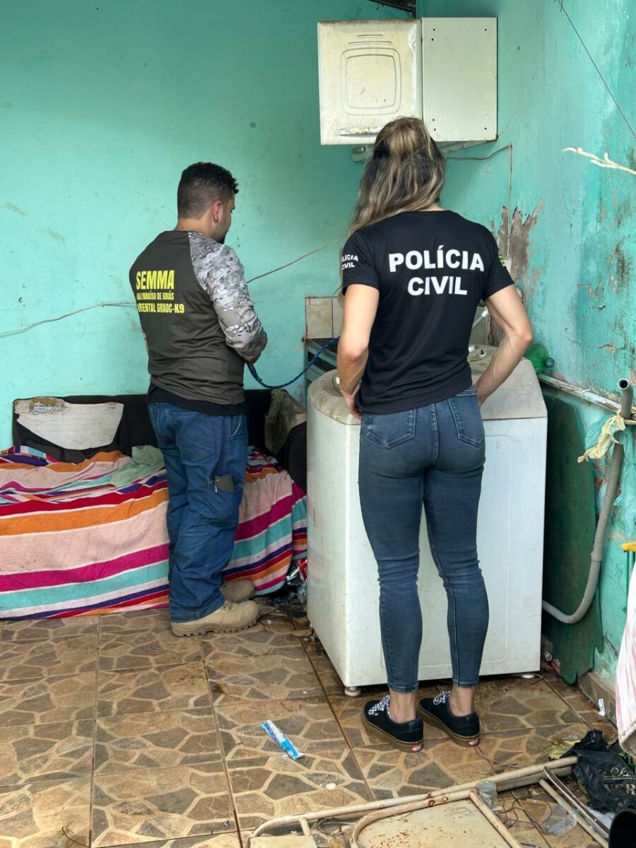 PCGO prende mulher por maus tratos e abandono de cão em Valparaíso de Goiás